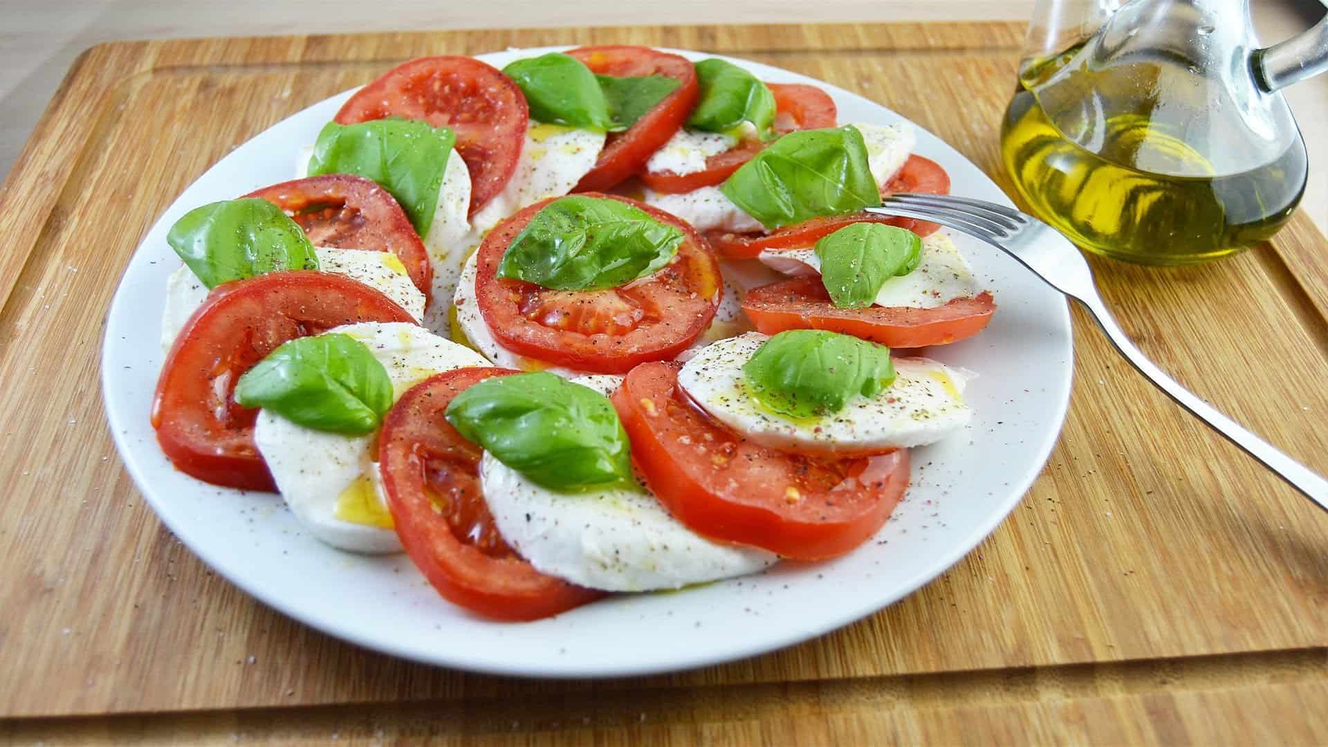 Salad Tomatoes Mozarella