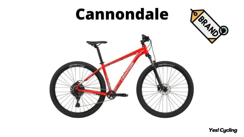Cannondale bikes on the second place. 