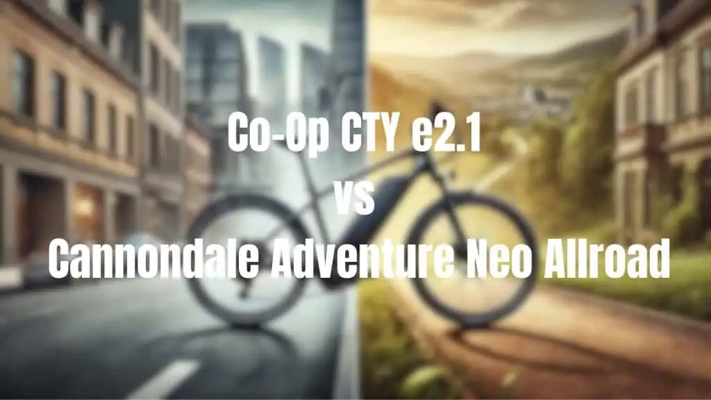 Co-Op CTY e2.1 vs Cannondale Adventure Neo Allroad