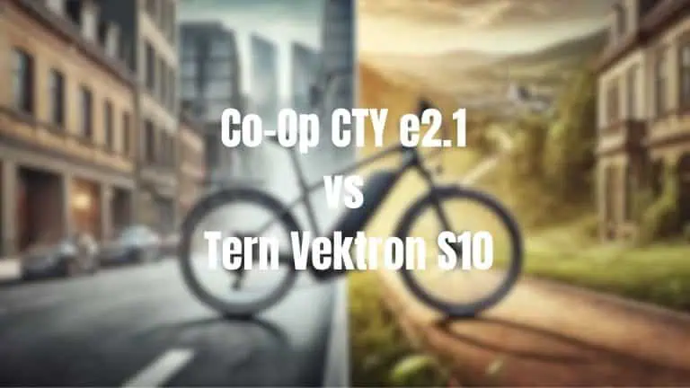 Co-Op CTY e2.1 vs Tern Vektron S10