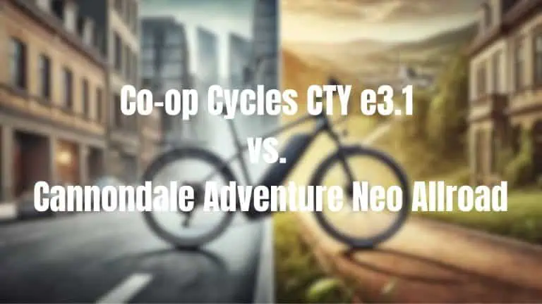 Co-op Cycles CTY e3.1 vs Cannondale Adventure Neo Allroad: A Comprehensive Comparison