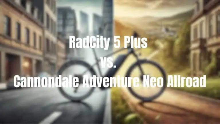 RadCity 5 Plus vs. Cannondale Adventure Neo Allroad