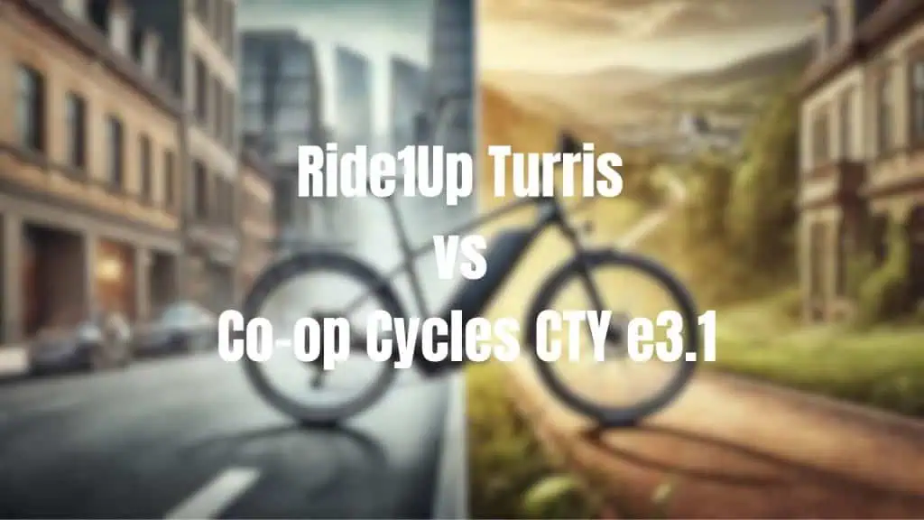 Ride1Up Turris vs Co-op Cycles CTY e3.1