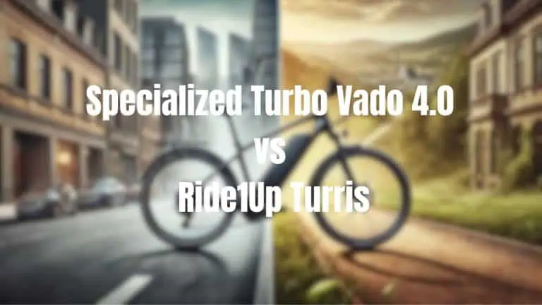 Specialized Turbo Vado 4.0 vs Ride1Up Turris