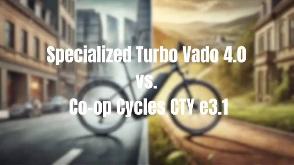 Specialized Turbo Vado 4.0 vs. Co-op Cycles CTY e3.1