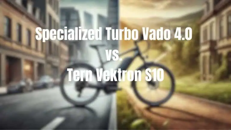 Specialized Turbo Vado 4.0 vs. Tern Vektron S10
