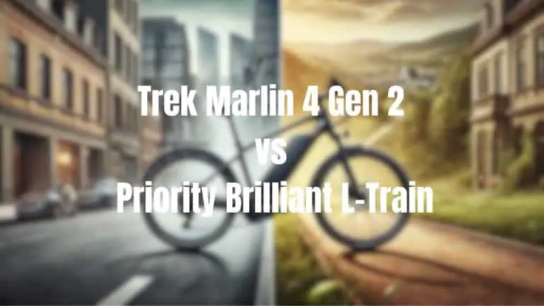 Trek Marlin 4 Gen 2 vs Priority Brilliant L-Train